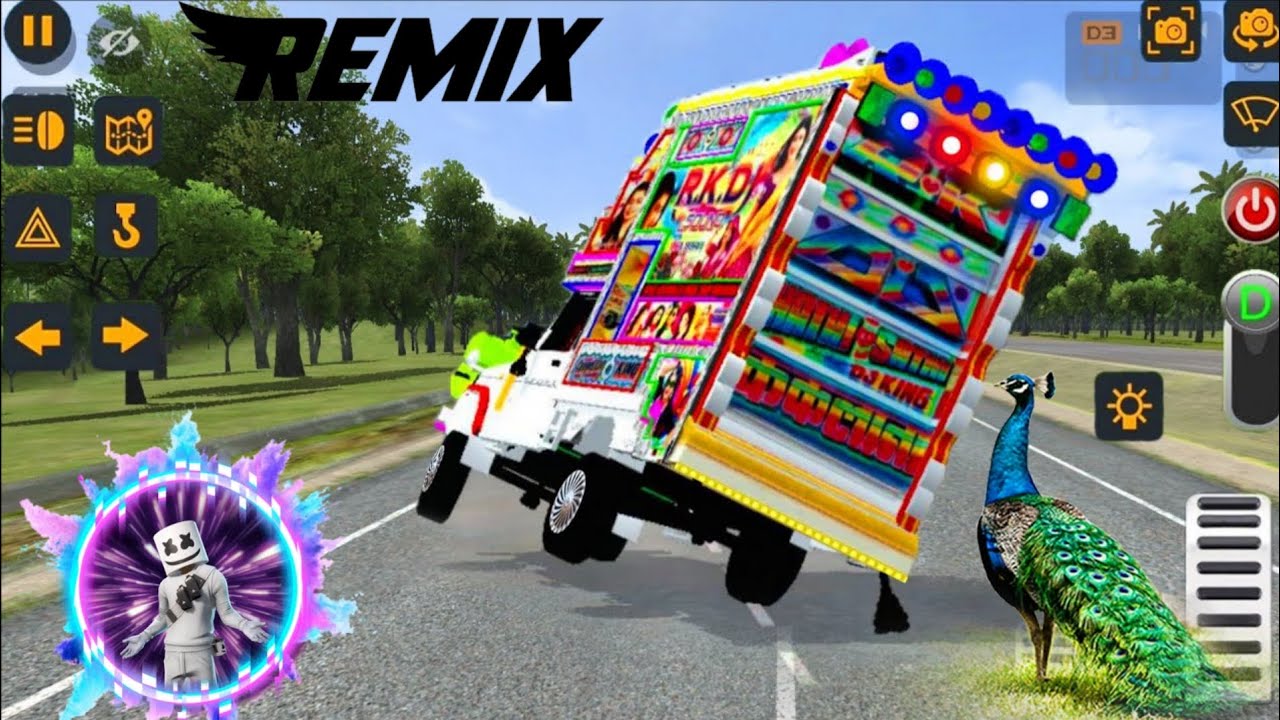 Dj pickup game bus simulator Indonesia ! Mobile Game ! Dj Game ! Dj pickup mod ! Bussid game