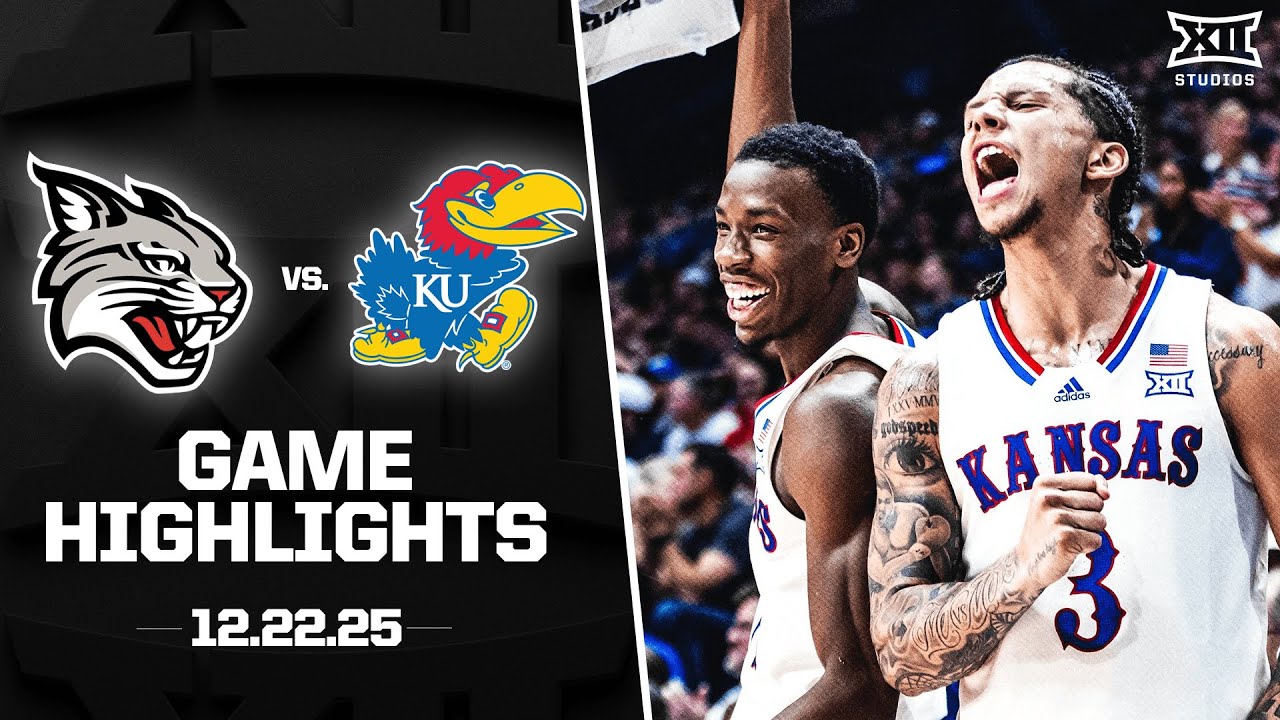 Davidson vs. #17 Kansas Game Highlights | 2025-26 Big 12 Men’s Basketball