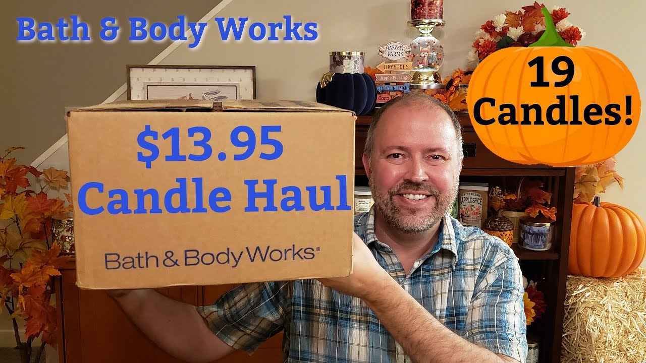 Bath & Body Works $13.95 Candle Haul 2