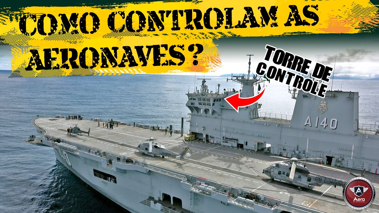 Como funciona a TORRE DE CONTROLE do NAVIO DA MARINHA?