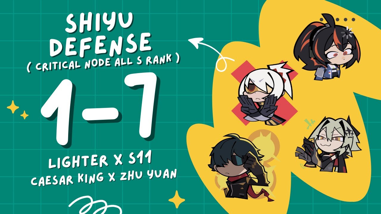 ZZZ 1.3 SHIYU DEFENSE CRITICAL NODE ALL S RANK 1 - 7 | 1 DESEMBER