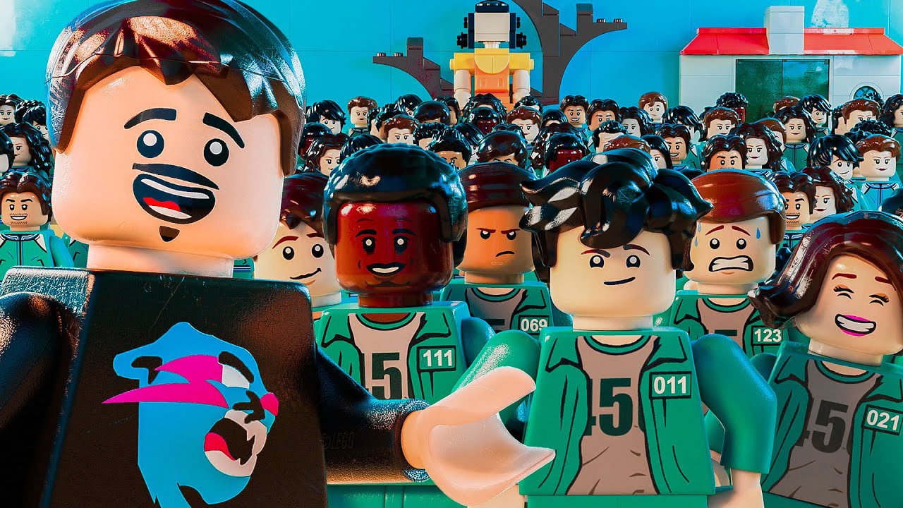 MrBeast Squid Game in Lego!