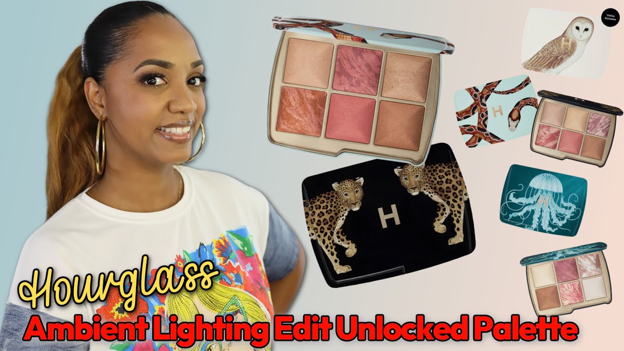 HOURGLASS Ambient Lighting Edit Unlocked CUSTOM SNAKE PALETTE 3...YASSS or NAAH??!!