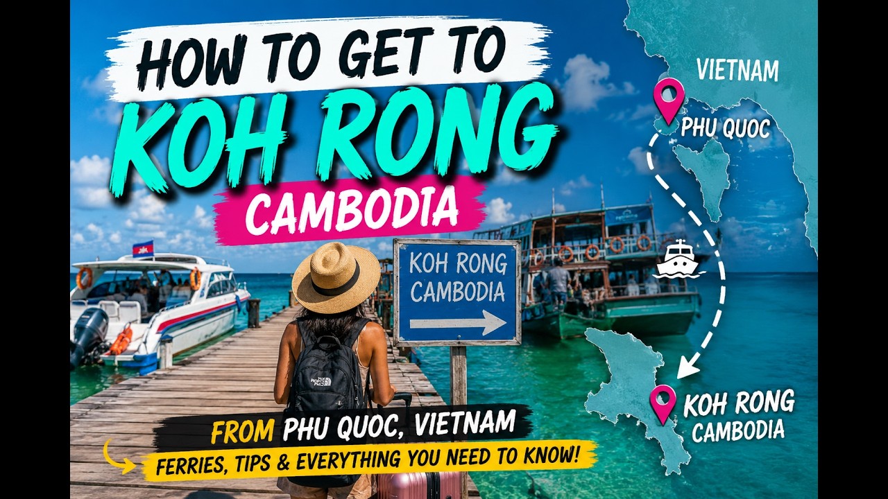 How to get Koh Rong, Cambodia  from Vietnam