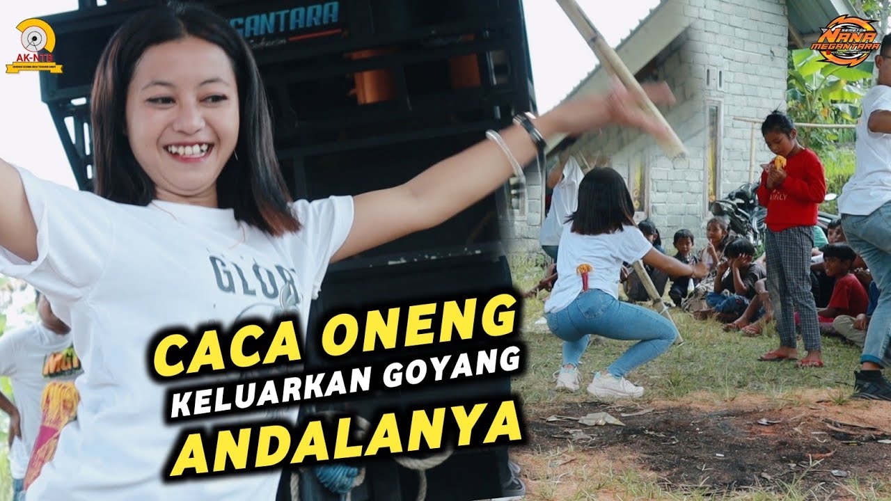 CACA ONENG KEMBALI KELUARKAN GOYANG ANDALANNYA DI MEGANTARA LOMBOK