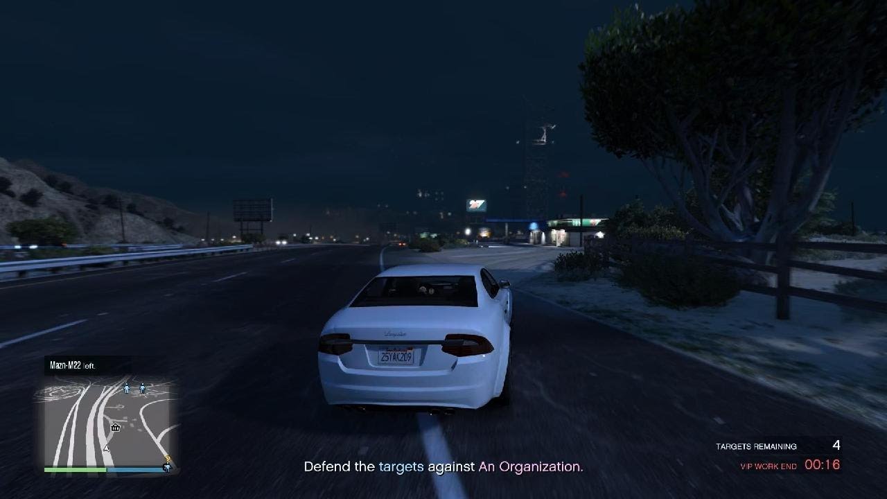 Defend the targets against an organization Grand Theft Auto V
