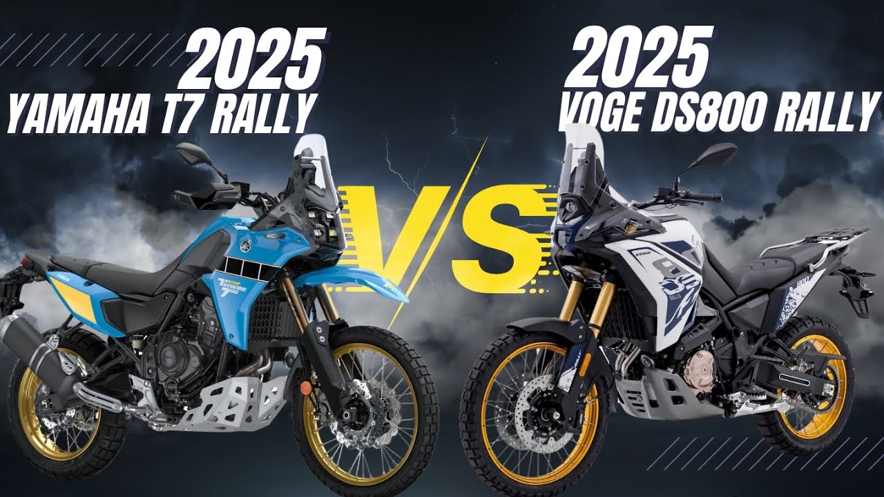 WHO WIN? | 2025 NEW YAMAHA T&Eacute;N&Eacute;R&Eacute; 700 RALLY VS NEW VOGE DS800 RALLY