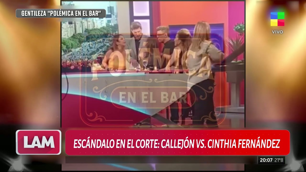 🔥 CINTHIA FERNÁNDEZ Y FERNANDA CALLEJÓN A LOS GRITOS EN EL CORTE