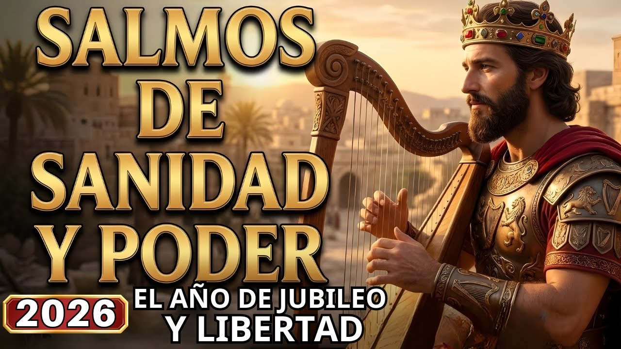 SALMOS PARA LA COMPLETA LIBERTAD EN EL AÑO 2026 | Salmos que David Cantaba Con Poder #salmos