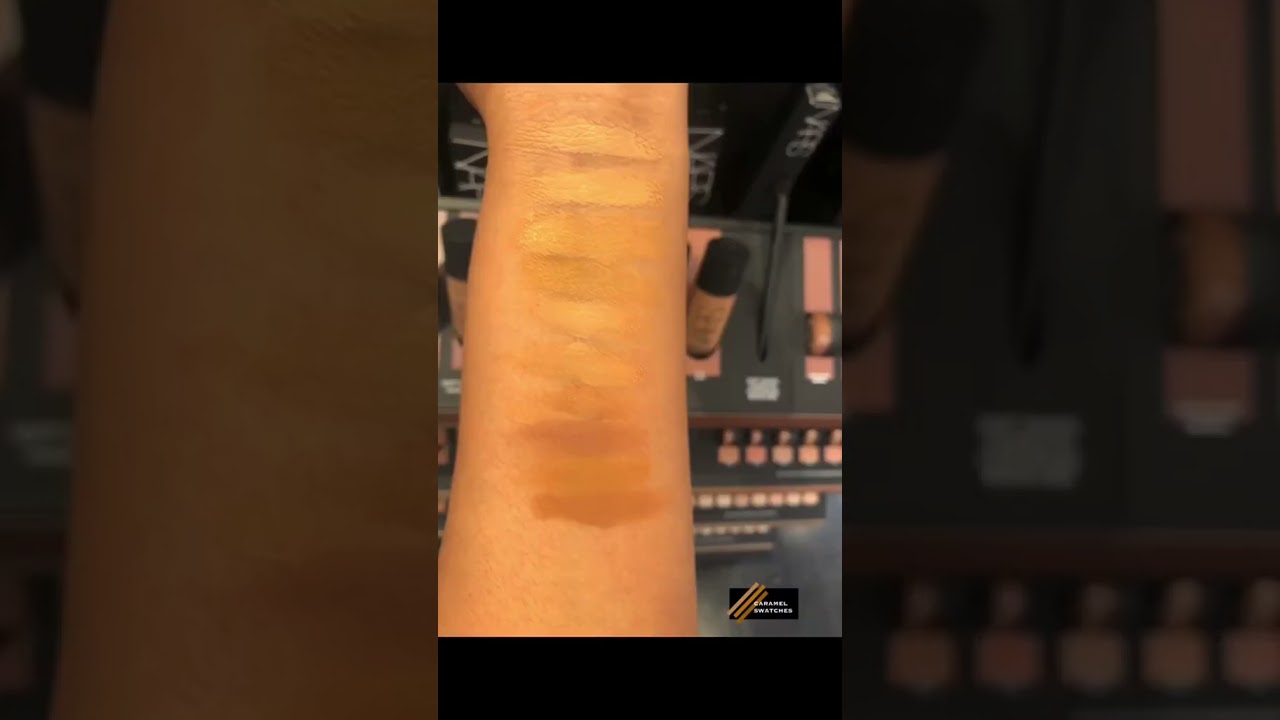 NARS | Soft Matte Complete Foundation - Caramel Swatches is now Autumn Swatches