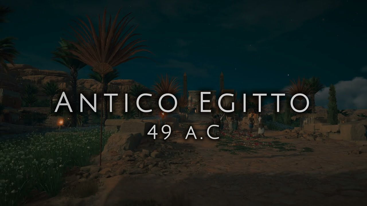Relaxing walk in the ancient Egypt | 4K | (AC ORIGINS)