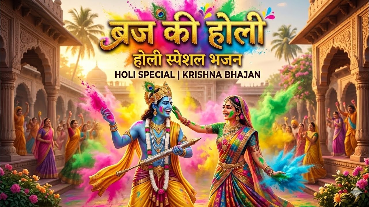 बृज की होली 🌸 Shri Krishna Holi Bhajan | O Kanha Maar Na Pichkari | New Song 2026