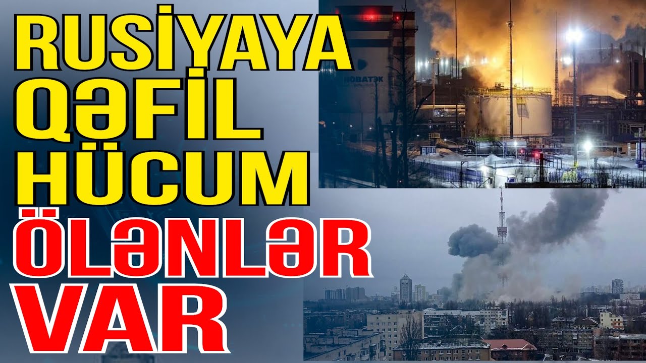 Rusiyaya qəfil hücum- Dəhşətli partlayışlar oldu - Gündəm Masada -Media Turk TV