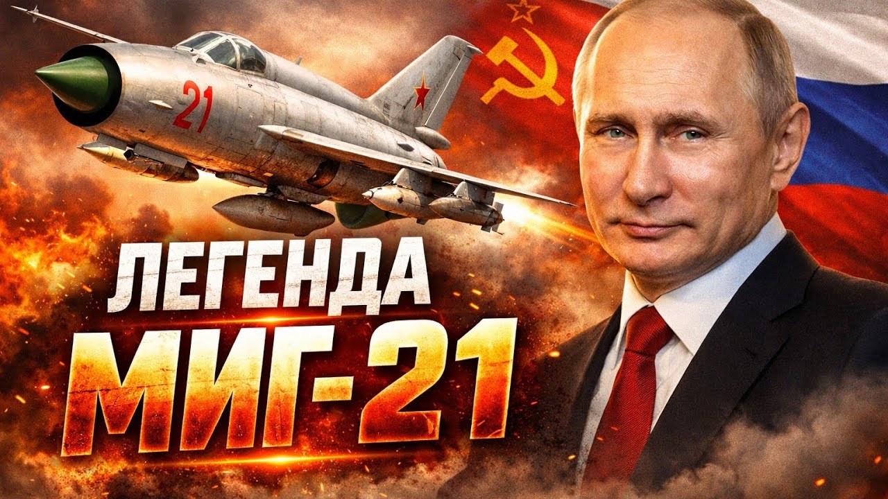 МИГ-21: Легендарный Истребитель СССР, Который Шокировал Мир | Тайная Сила Советской Авиации