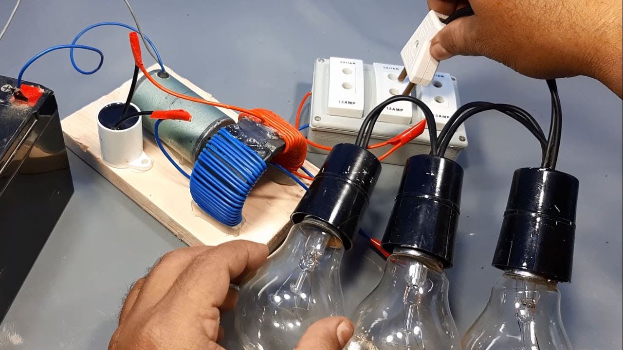 How to Make Free Energy Generator 220v _ Magnet Generator Free Energy _ Science Experiments