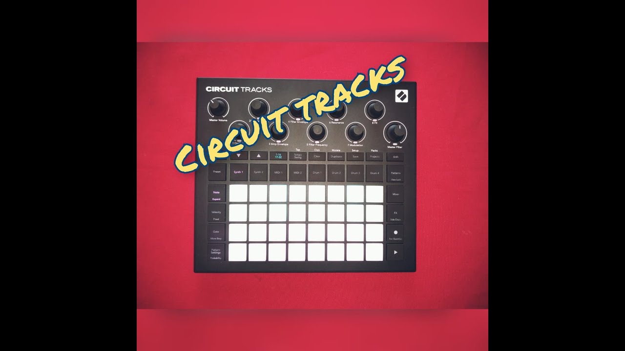 Circuit Tracks Novation (unboxing y funciones elementales) español.