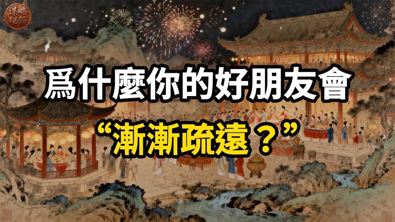 爲什麼你的好朋友會漸漸疏遠？#莊子 #人生智慧 #人際關係 #友情 #成長 #成熟 #緣分 #處世哲學 #心靈成長 #智慧秘笈