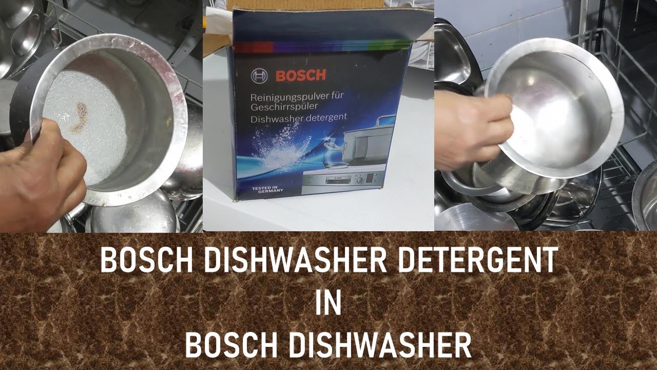 How good is Bosch detergent powder