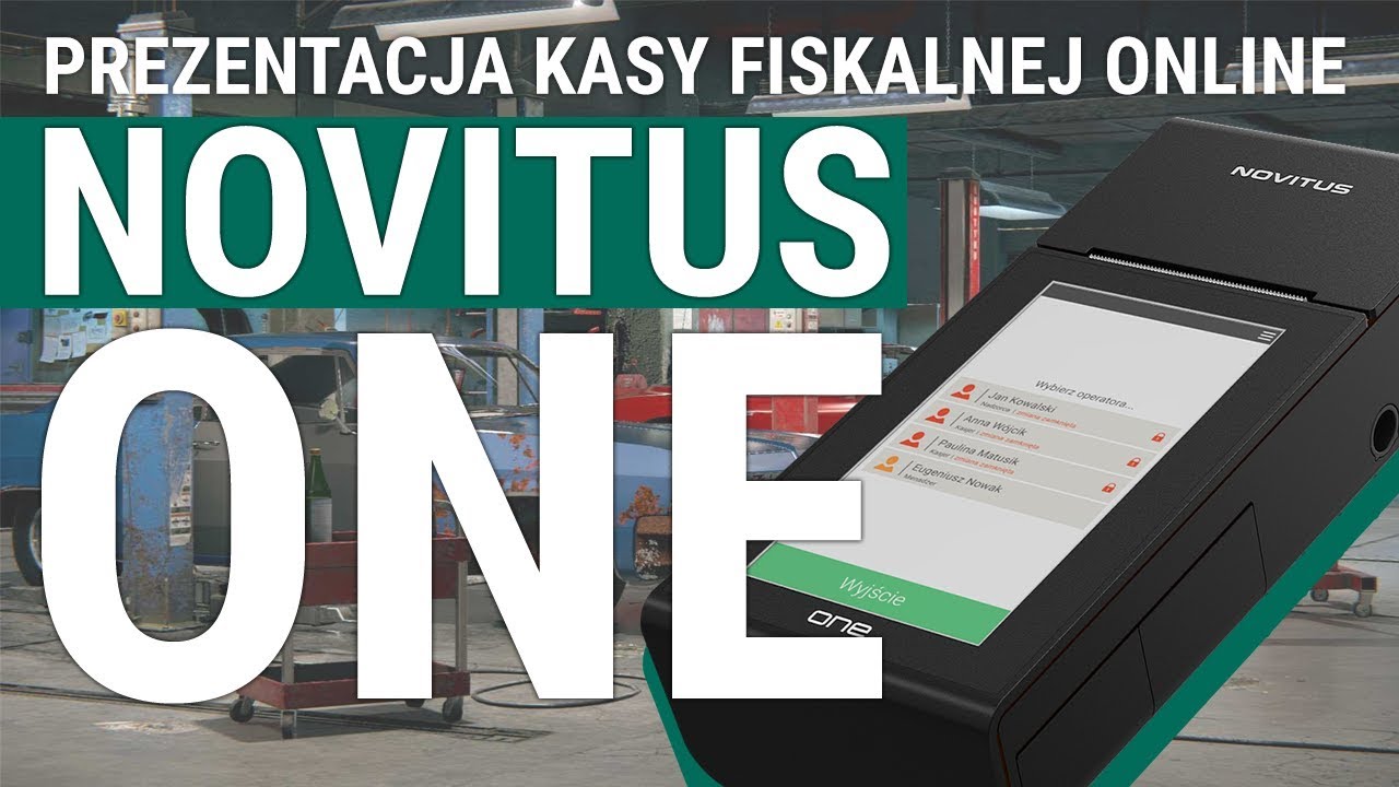 Prezentacja kasy fiskalnej NOVITUS ONE ONLINE - kasyfiskalne.neokomputer.pl