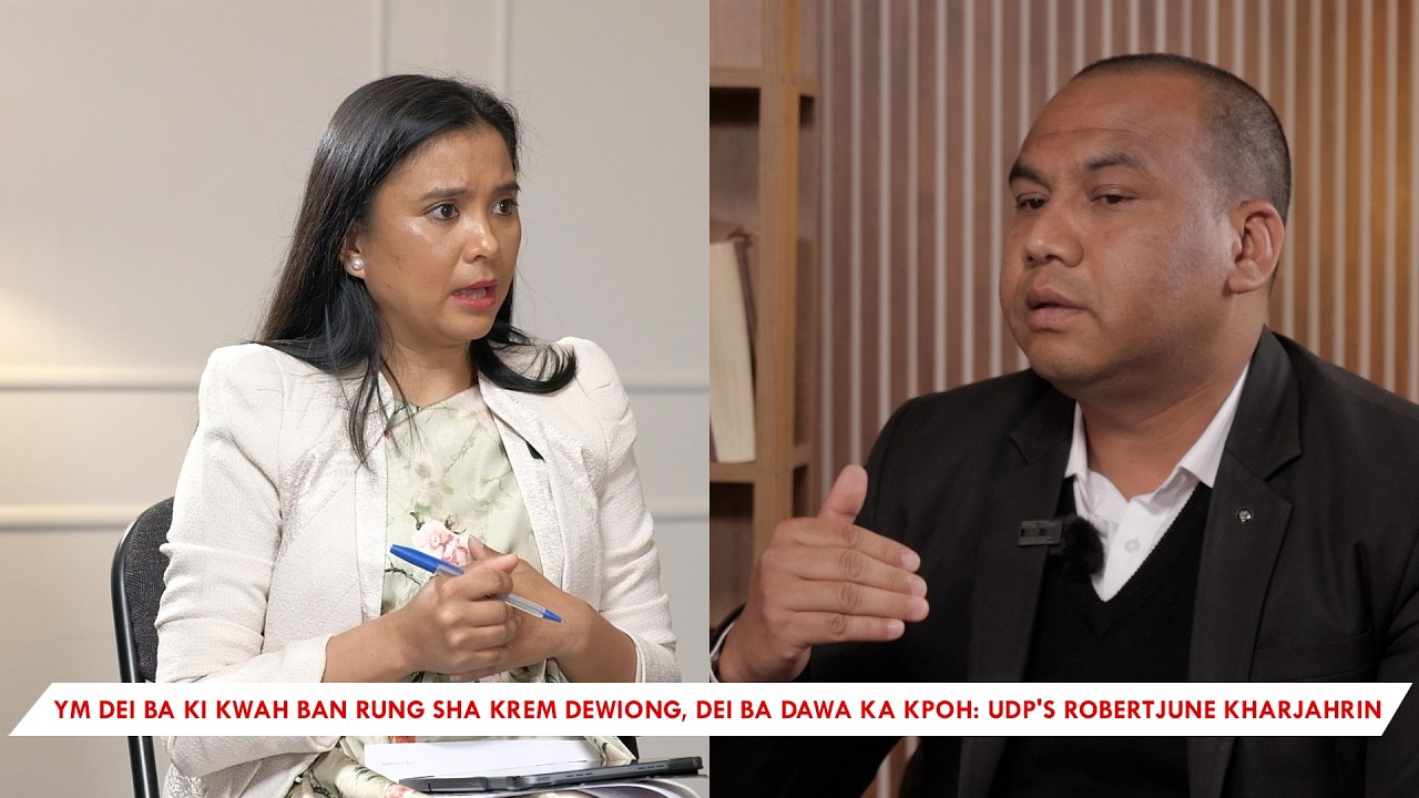 Hap Thom ia ka Sang haba ban ka Jingduk: Robertjune halor Jingtih Dewiong Beain