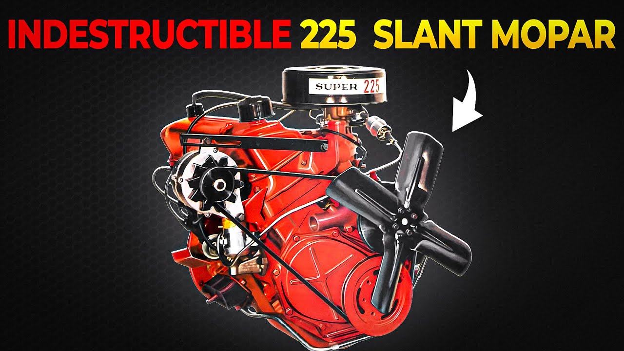 !La Impactante verdad detrás del Indestructible motor 225 SLANT SIX DE MOPAR!