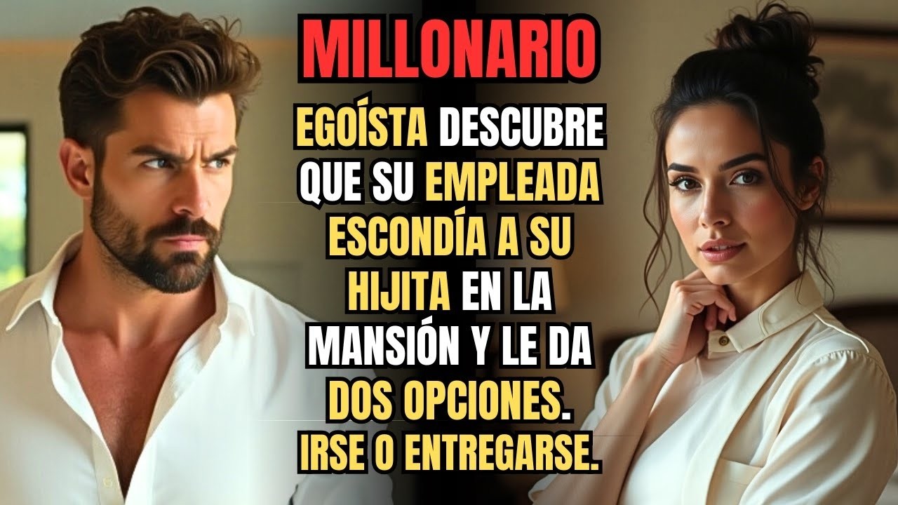 La EMPLEADA escondía a una NIÑA en la MANSIÓN, hasta que el MILLONARIO la DESCUBRIÓ