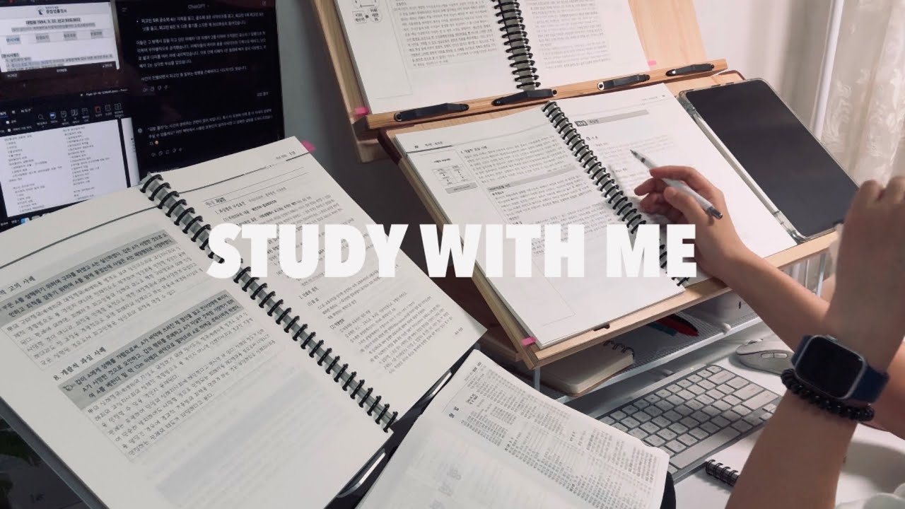 🍀10-HOUR Study With Me,No music, background noise,keyboard typing, ASMR,pomodoro 50/10