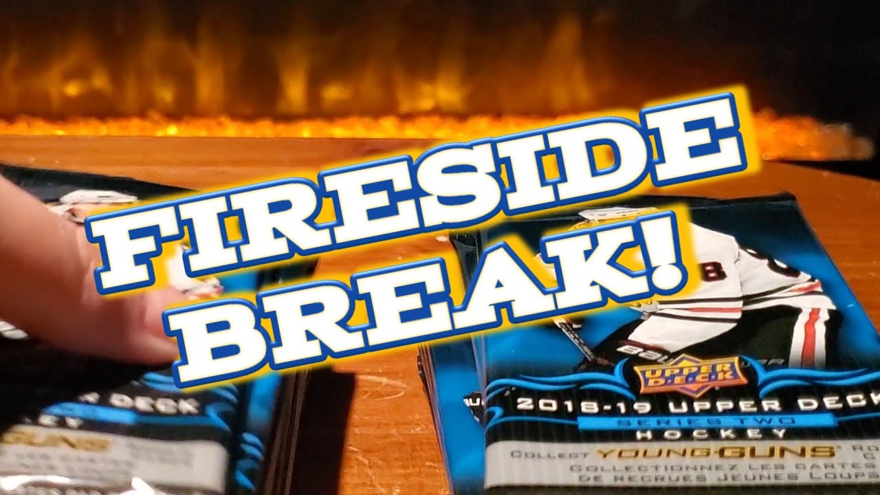 WIN A TIN + FIRESIDE BREAK! 18/19 UPPER DECK SERIES 2
