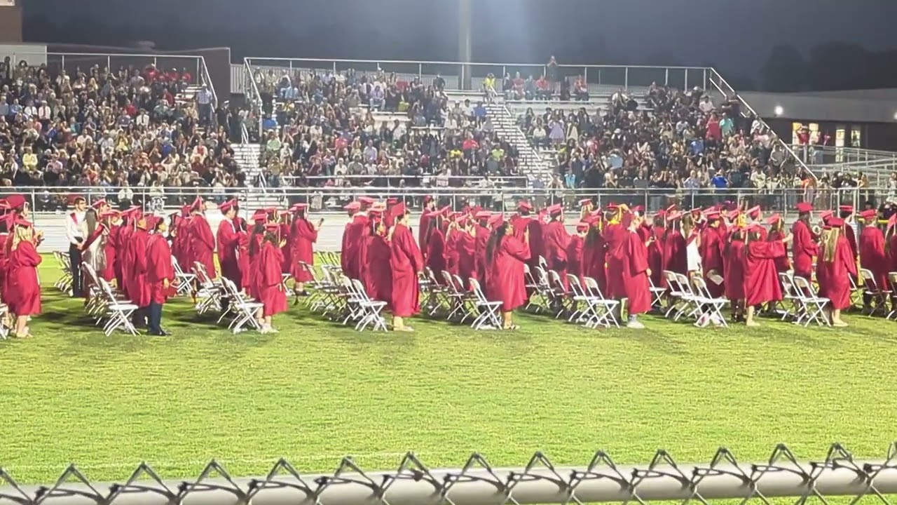 Finishing - caps flying
