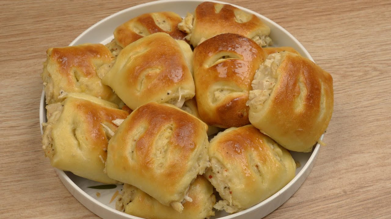 Chicken Alfredo Bread Restaurant Style