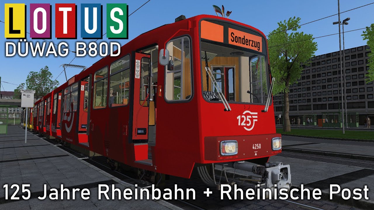 125 Jahre Rheinbahn + Rheinische Post zum Belsenplatz | Let's Play LOTUS Düsseldorf 1981 #08