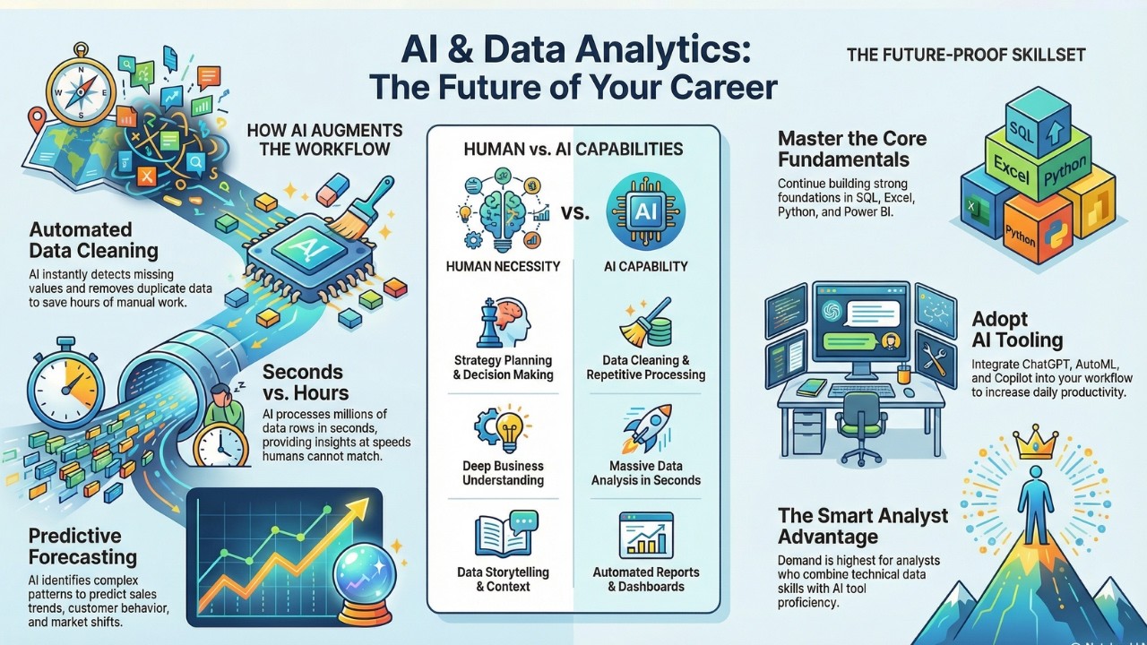 Impact of AI on Data Analyst Jobs | Will AI Replace Data Analysts?