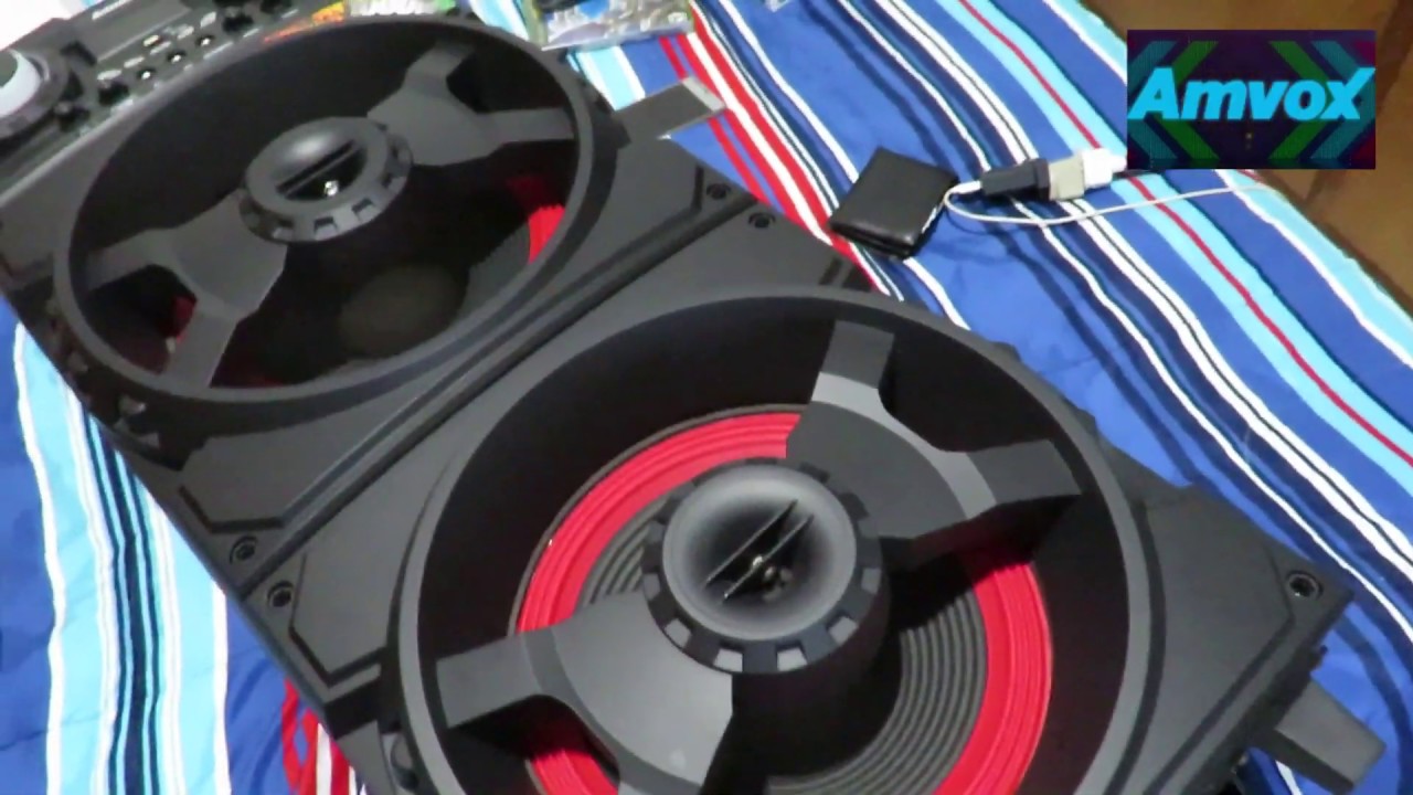 Unboxing (desembalando) Amvox ACA-1001 TURBO