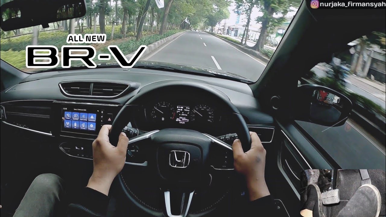 All New Honda BR-V POV Driving Indonesia. Test Drive