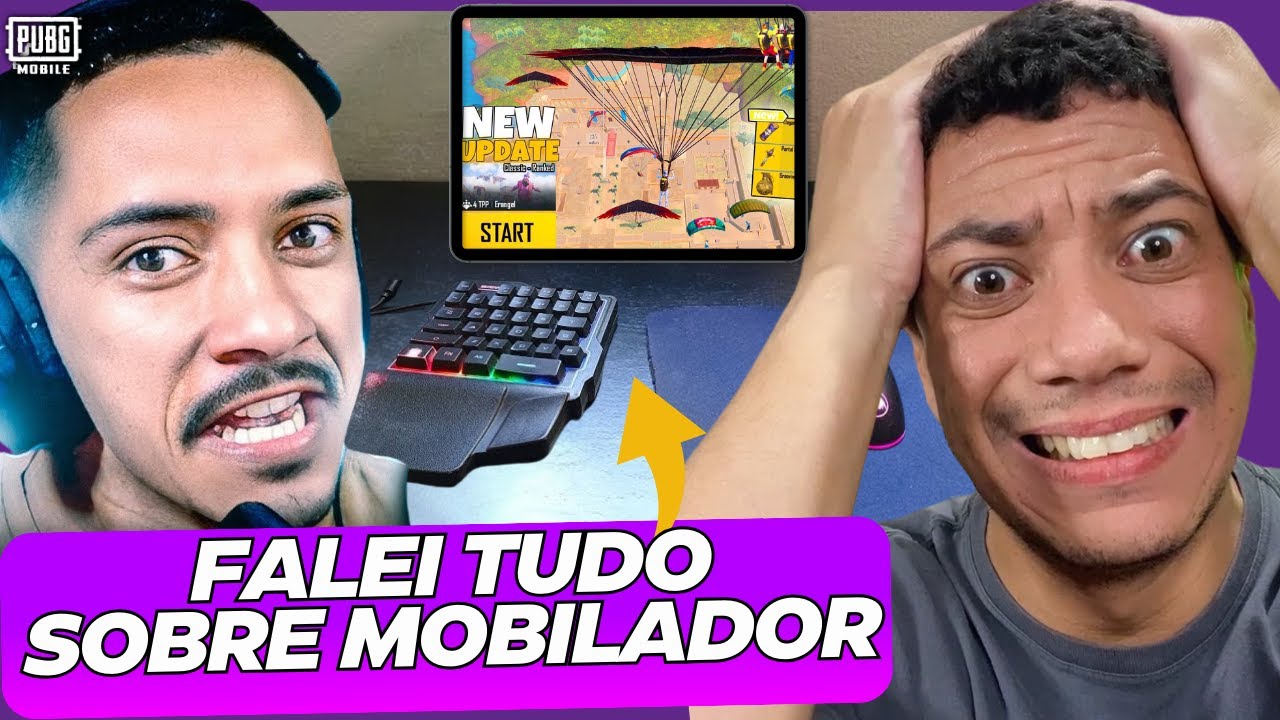 O QUE IREMOS FAZER CONTRA MOBILADOR NO PUBG MOBILE?? LEGUITO REACT ADEODATO