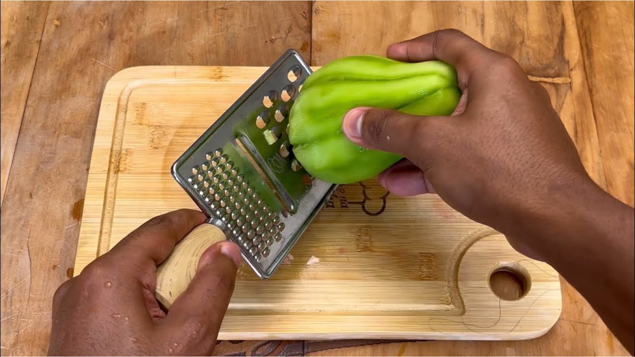 J'ai râpé la chayotte, après je ne veux plus manger autrement