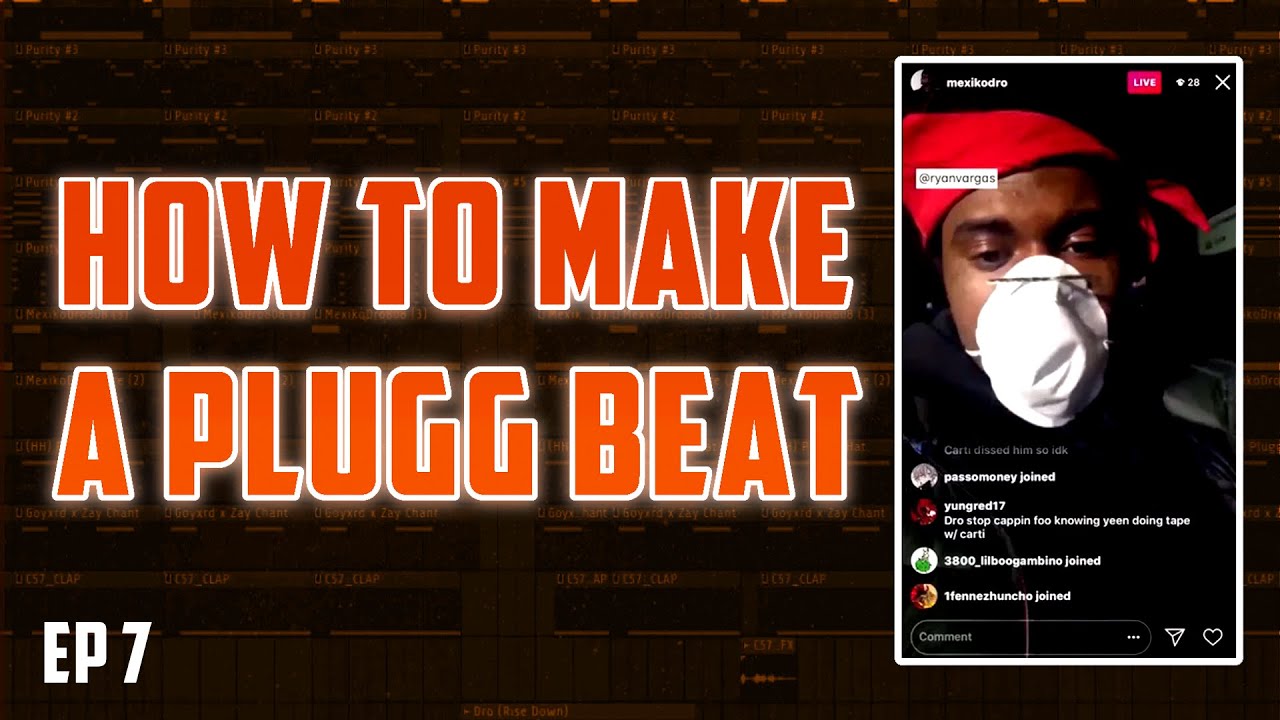 HOW TO MAKE A PLUGG BEAT 🔥 | MexikoDro & StoopidXool Tutorial Fl Studio 2020