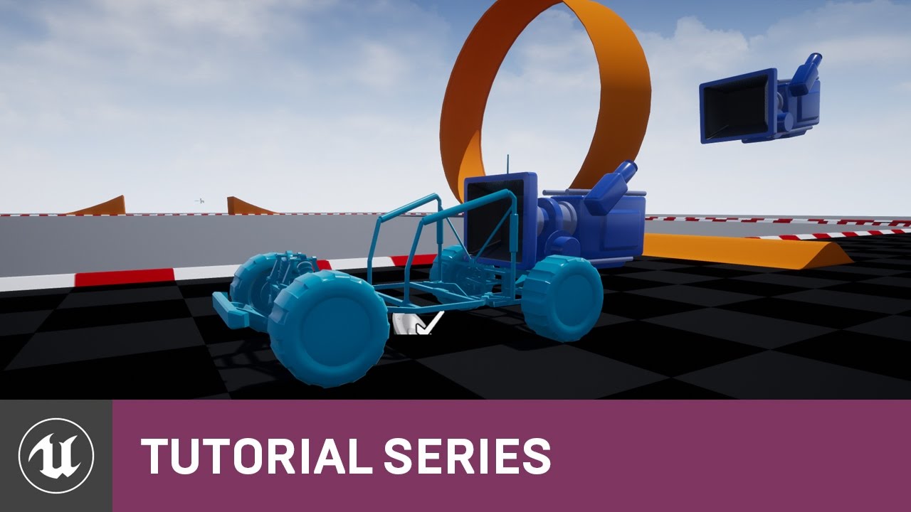 BP Time Attack Racer: Project Creation & Prep Work | 02 | v4.8 Tutorial Series | Unreal Engine
