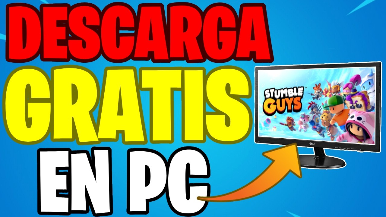 ✅COMO DESCARGAR 💎STUMBLE GUYS EN PC EN 2025👈