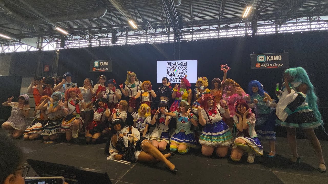 Japan Expo 2025 &mdash; Idol Fest par United Glowstick (Dimanche, sc&egrave;ne Kamo)