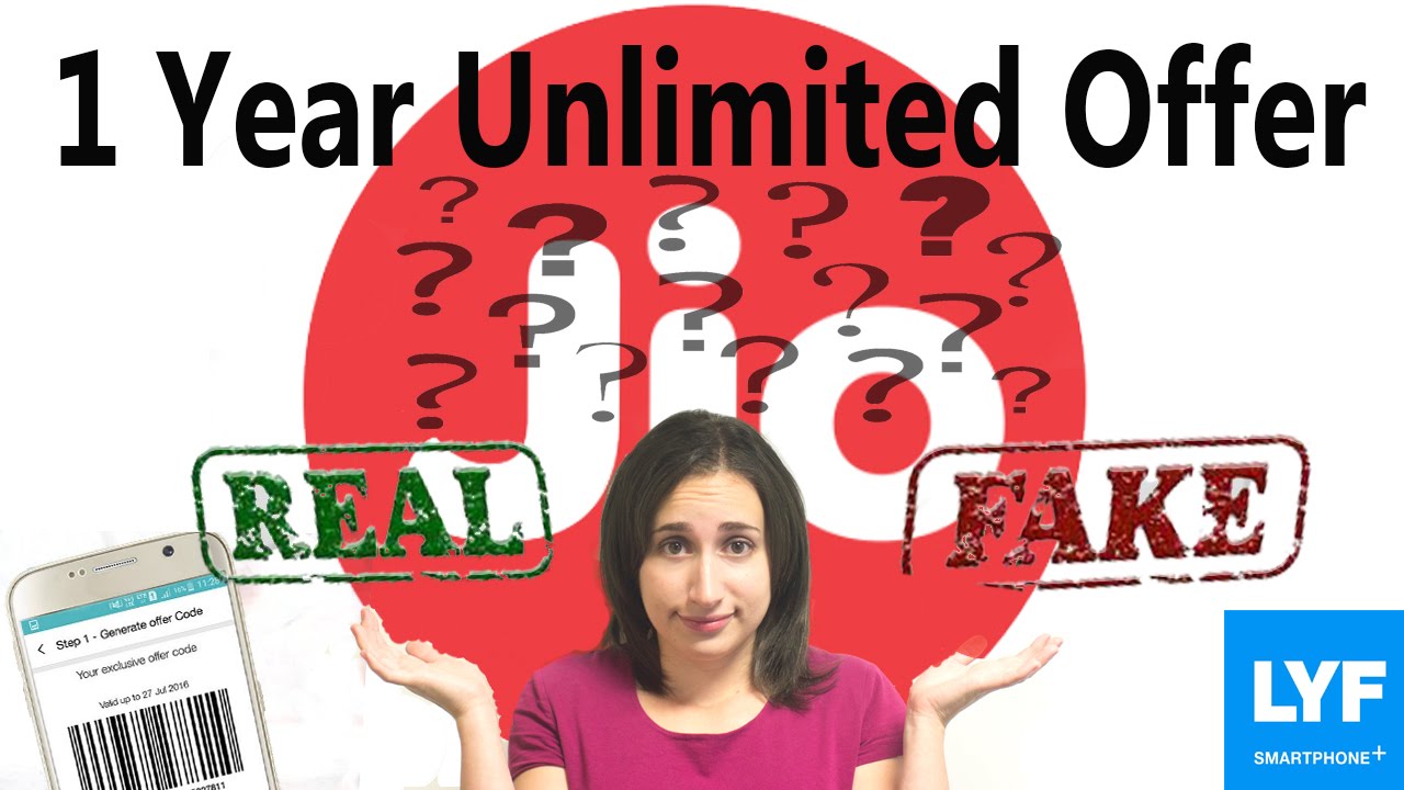 Jio 1 Year Unlimited Offer REAL or FAKE ? or a SCAM