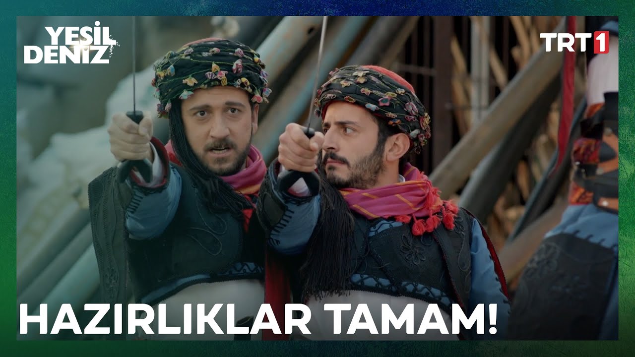 Rollerine tamamen hazırlar! - Yeşil Deniz Özel Sahneler