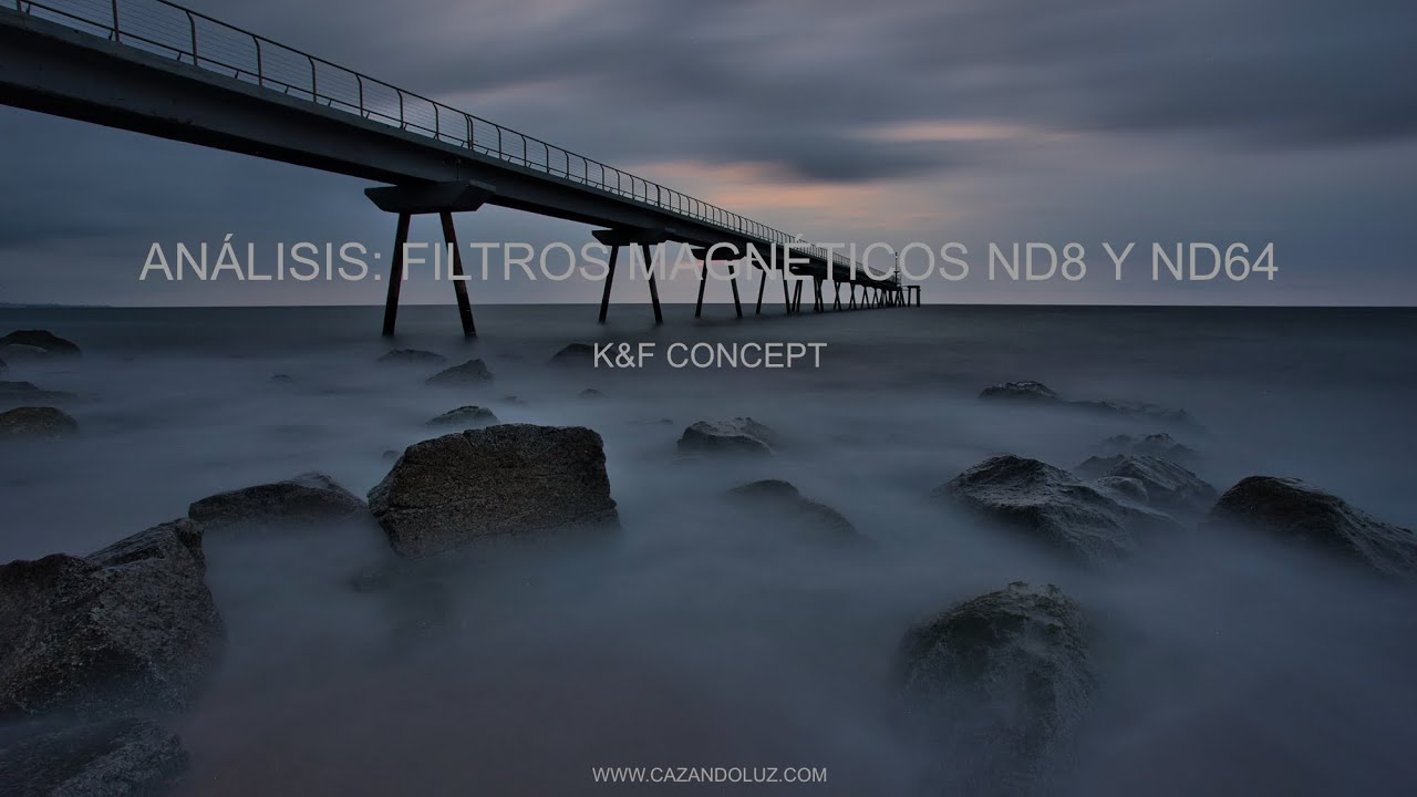 Análisis filtros de densidad neutra magnéticos nd8 y nd64 KFConcept