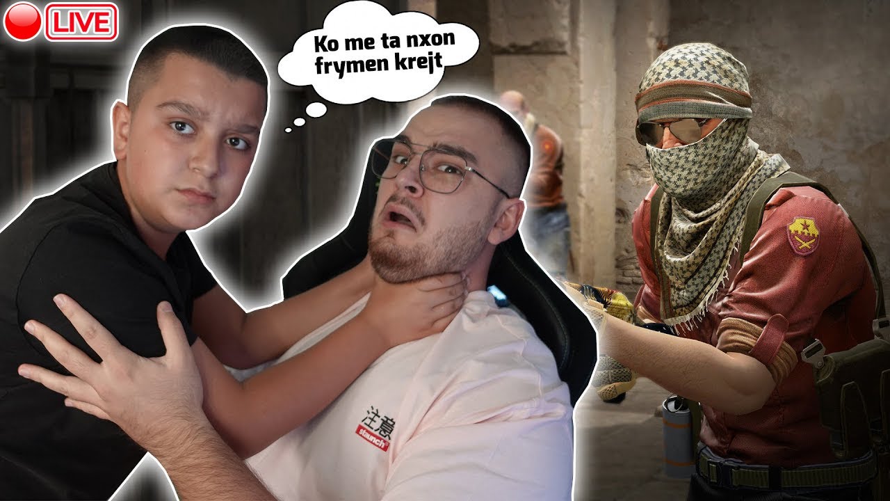 🔴 CS:GO Live shqip, Faceit po lujm & Jusufi shum nervoz!