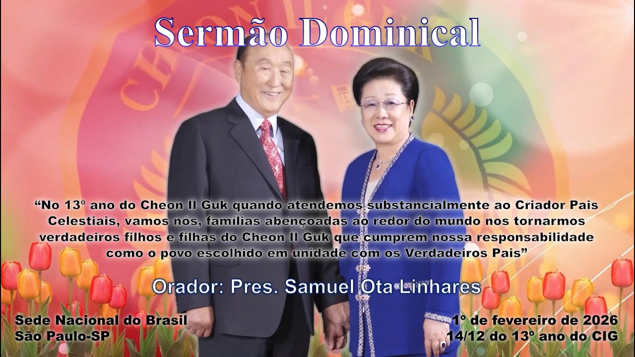 Sermão 01-02-26 Pres. Samuel Ota Linhares