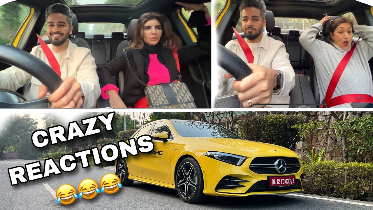 A35 AMG review and OMG reactions 😆