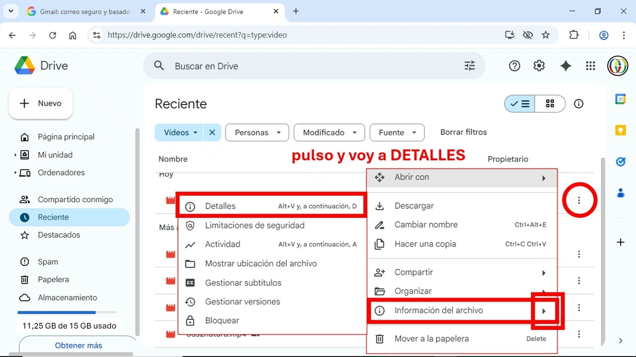 024. ALIGERAMOS NUESTRO ALMACÉN DE GOOGLE DRIVE (COMO EJEMPLO). Desde Contra Brecha Digital. 25-26.