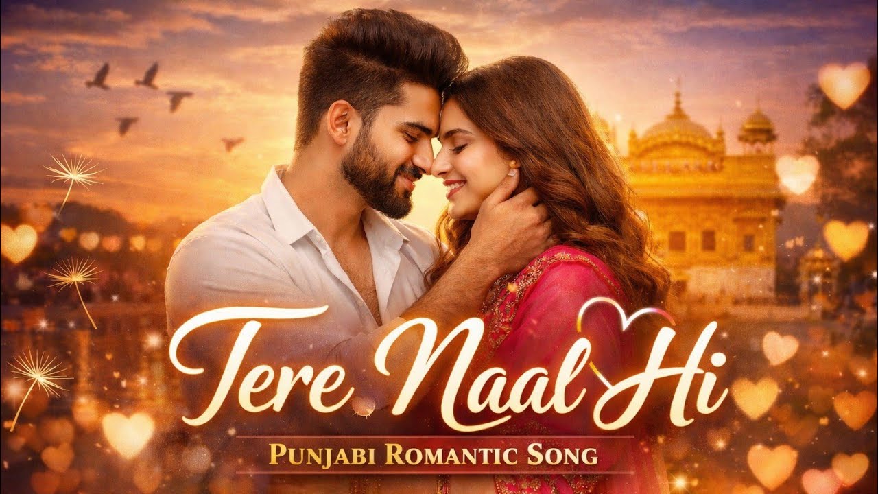 💖 Tere Naal Hi ❤️ | New Punjabi Romantic Song | Heart Touching Love Vibes | Romantic Melody