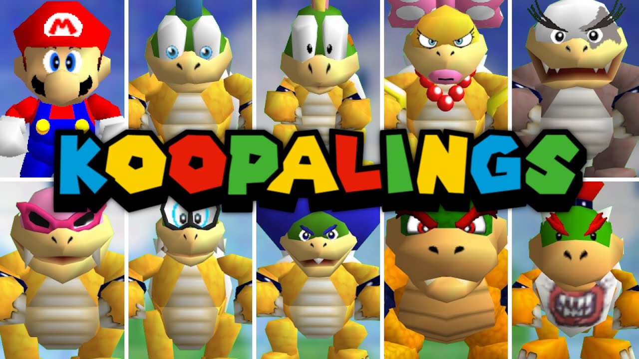 Super Mario 64 PC Port - Character Select: Koopalings V1 (SM64Coop DX)