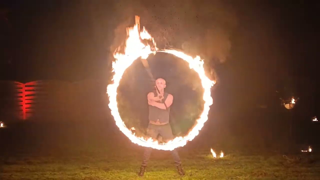 Spectacle de feu parc le Fleury 2024
